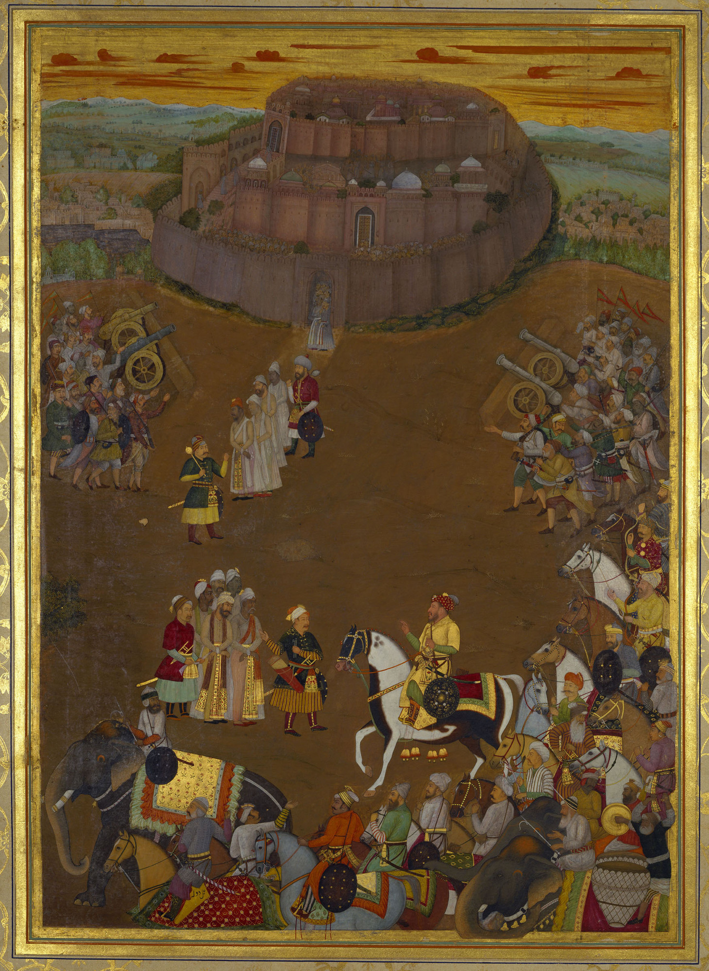 The Surrender of the fort at Udgir to Khan Dawran (October 1636)