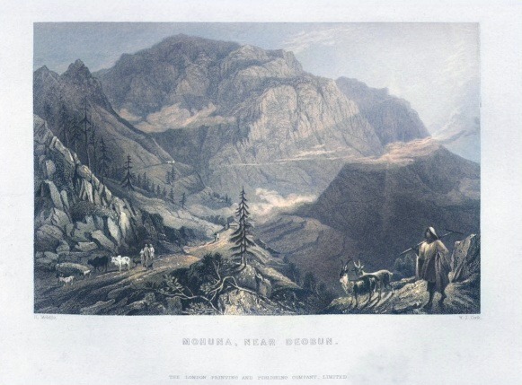 The Village of Mohuna  , Uttarakhand ,India