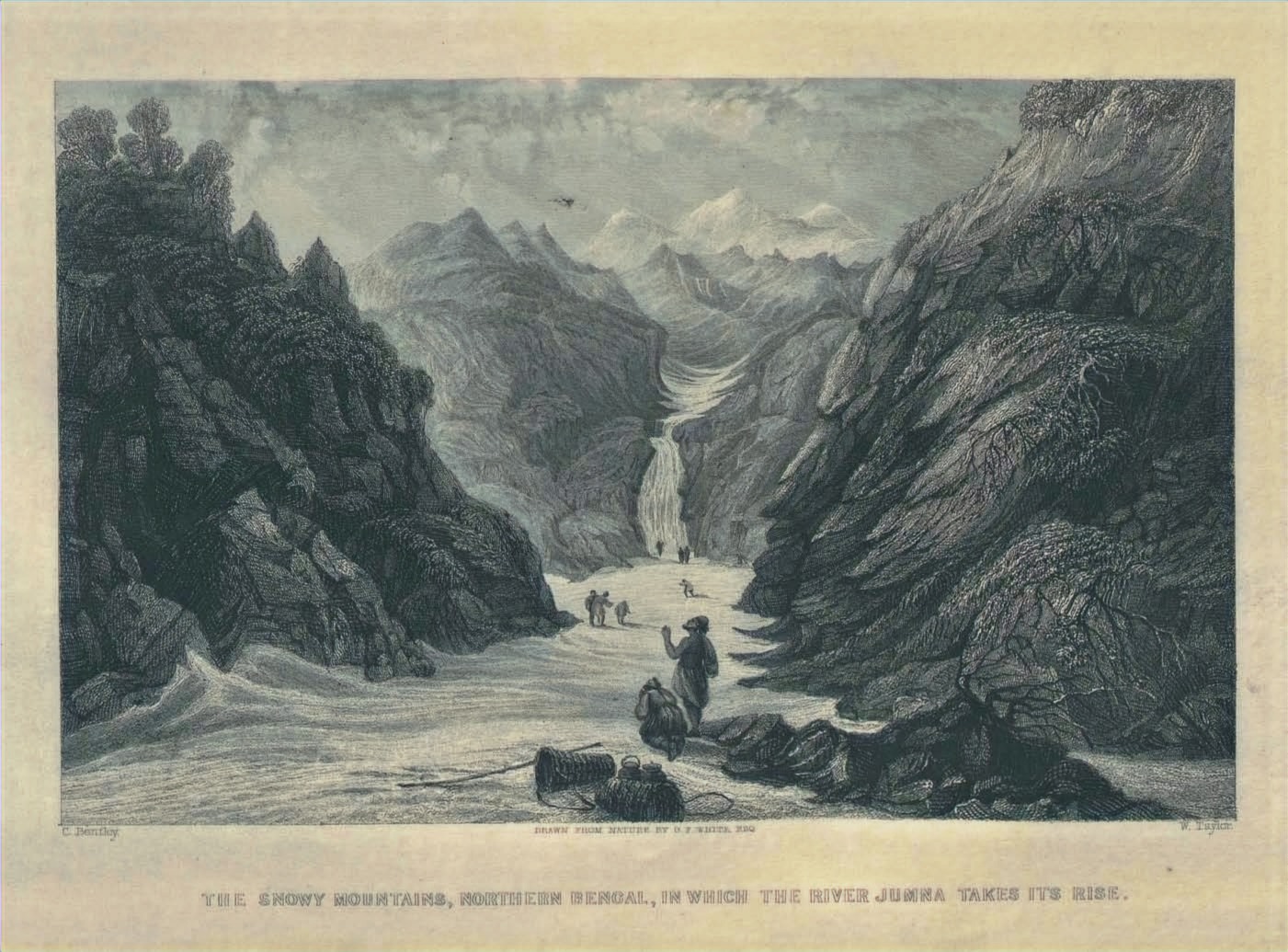 The Source of Jumna ( Yamuna )