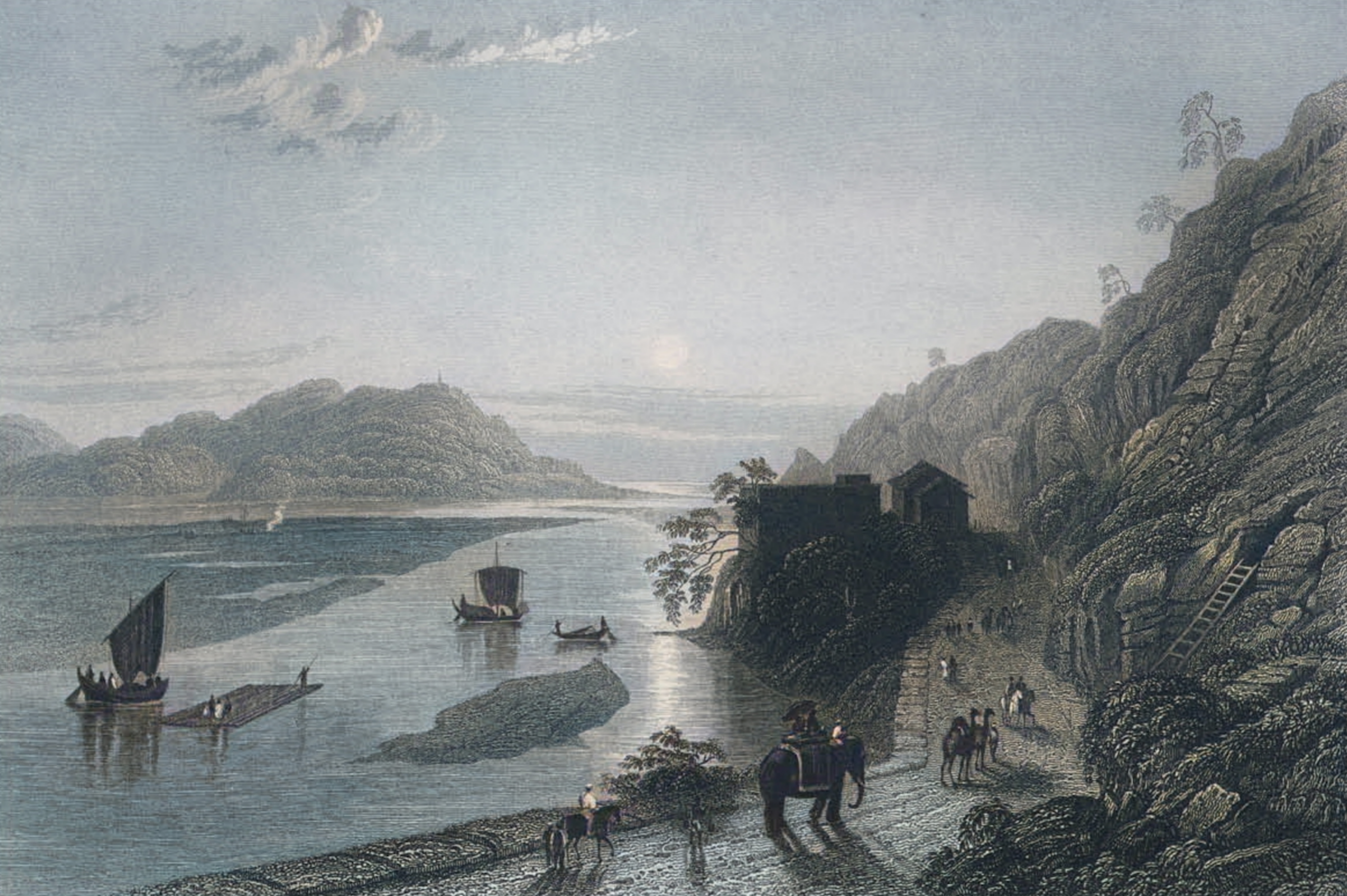 The Ganges Entering The Plains Near Hrudwar