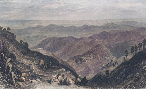 Mussooree and the Dhoon from Landour