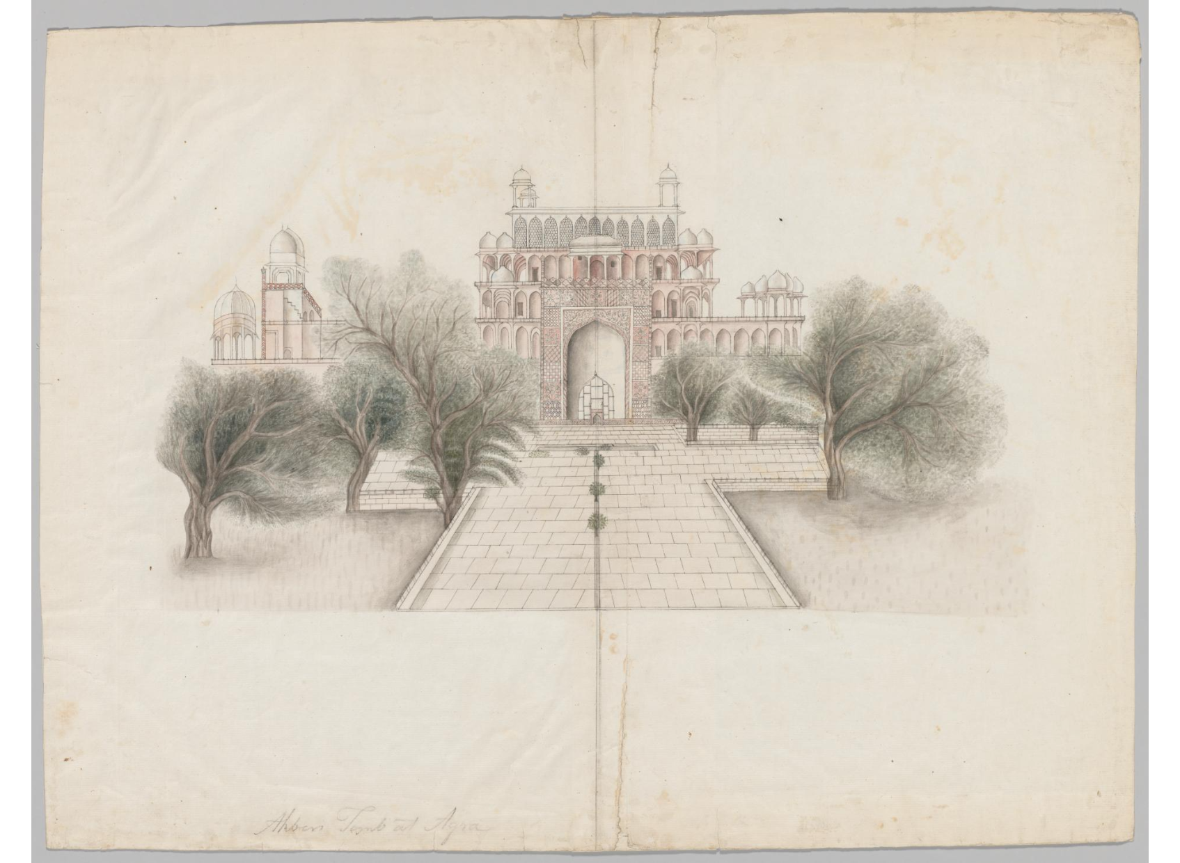 The Mausoleum of Akbar at Secundrabad