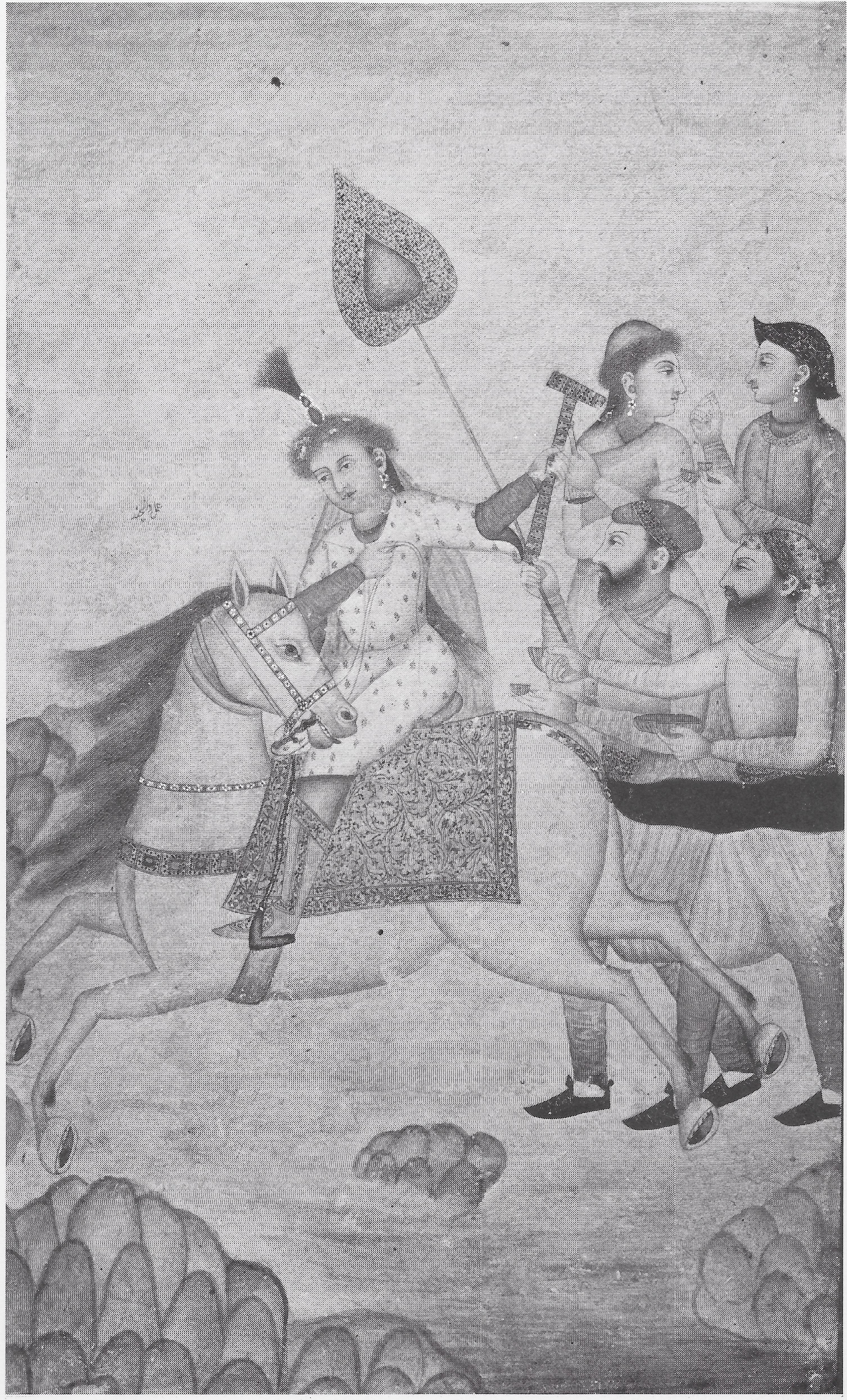 Hamida crossing the deserts of Rajasthan