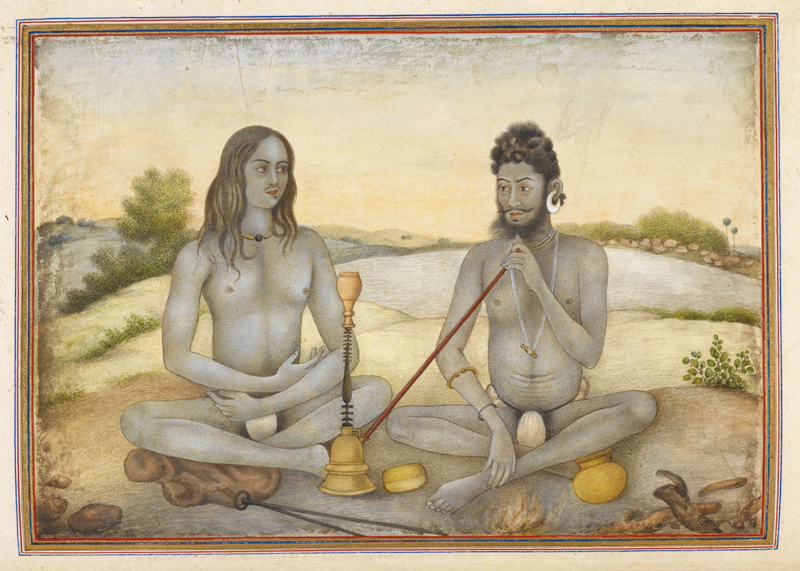 Aghori and Kanphata Yogi, from Tashrih al-aqvam.
