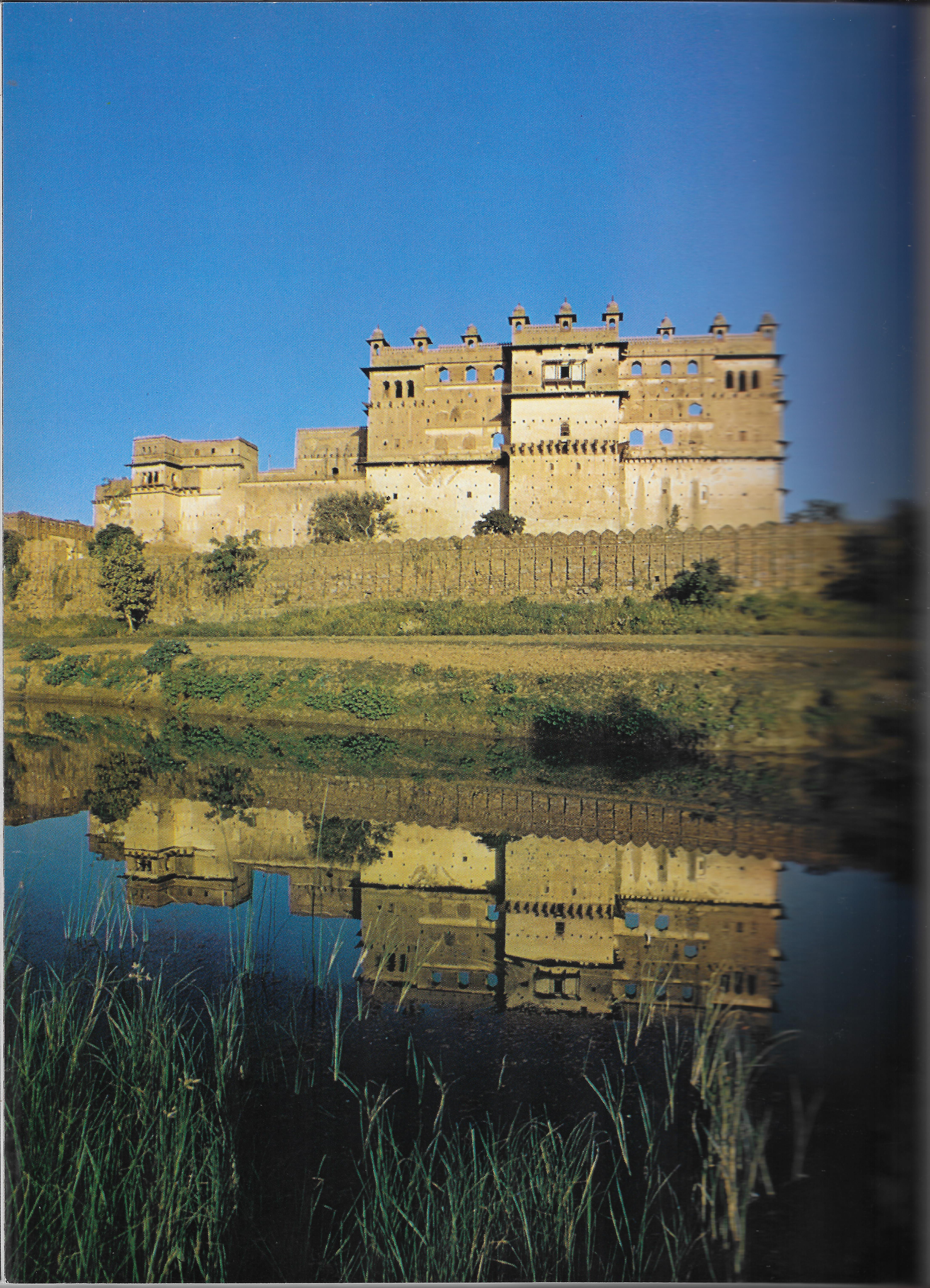 The 17th Century Palace of Bir Singh Deo at Orchha