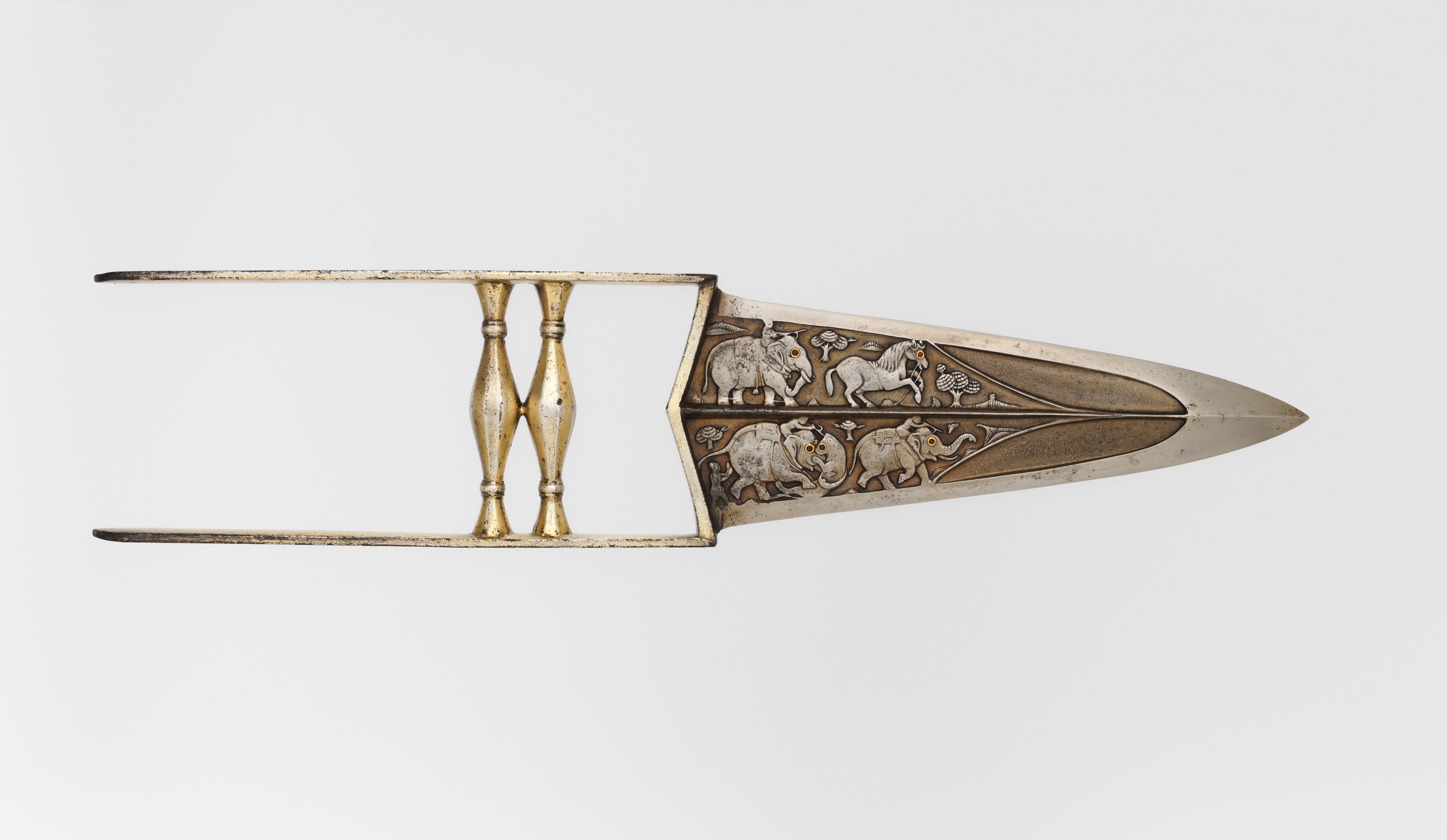 Punch Dagger (Katar) with Sheath