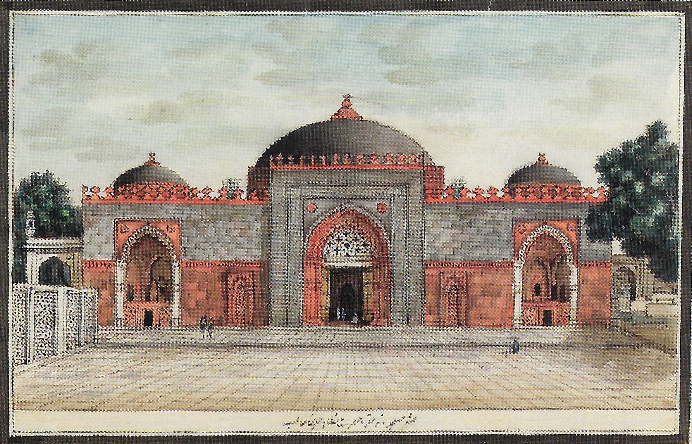 The Mosque of Nizamuddin