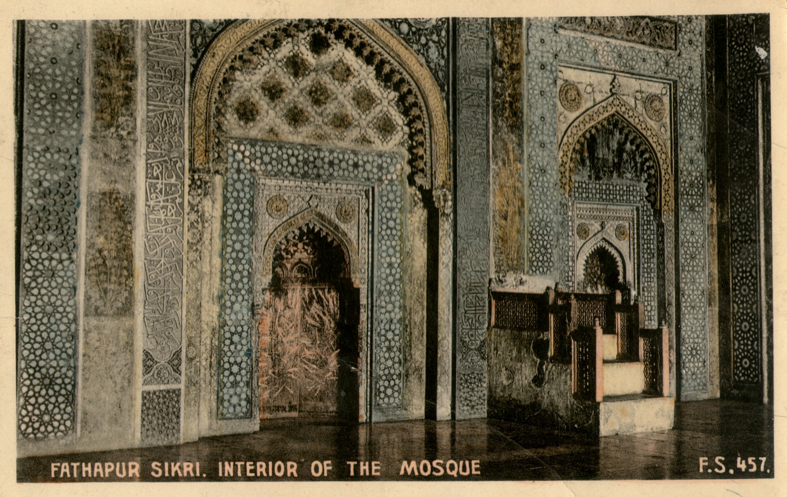 Fathapur Sikri, Interior of the Mosque
