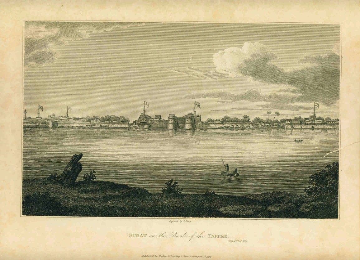 Surat on the Banks of the Taptee - 1813