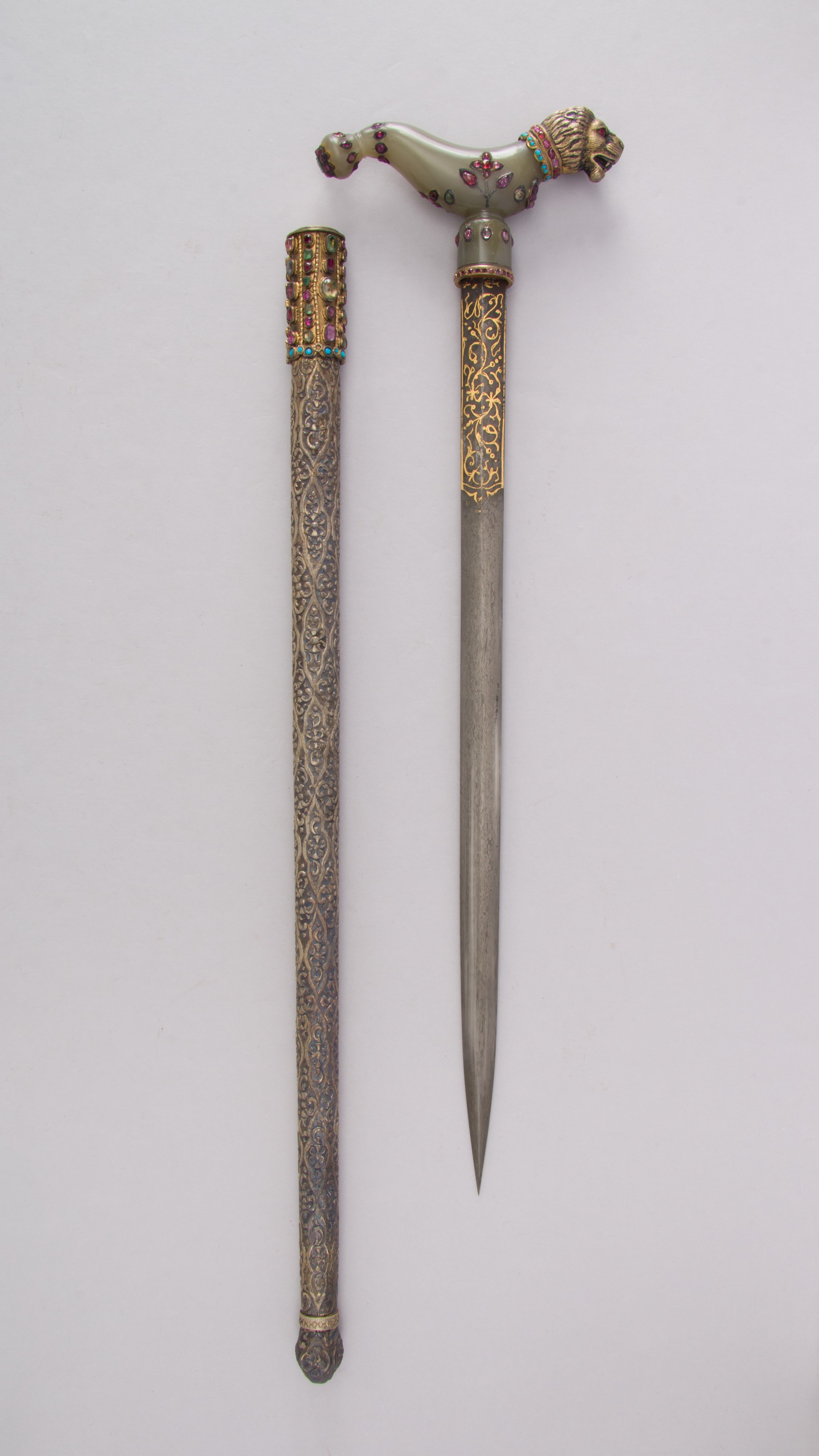 Crutch Dagger (Zafar Takieh, "Cushion of Victory") with Sheath