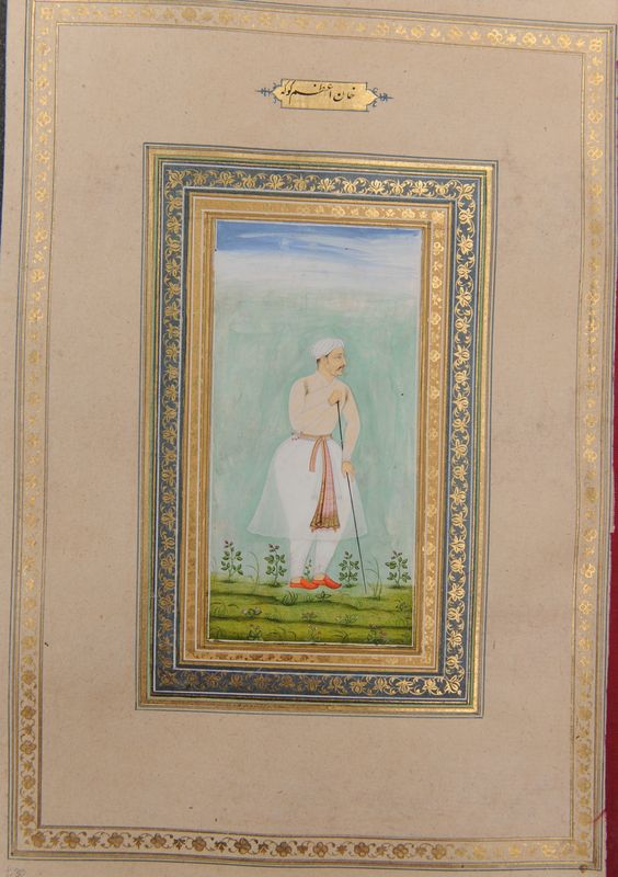 Mirza Aziz Koka Khan-i A'zam (c. 1542-1624), a foster brother of Akbar