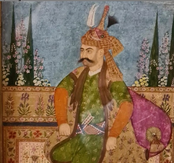 A portrait of Shah Ismail