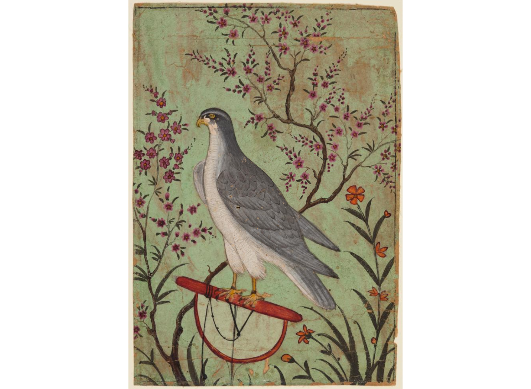 Royal Woman Holding a Flower