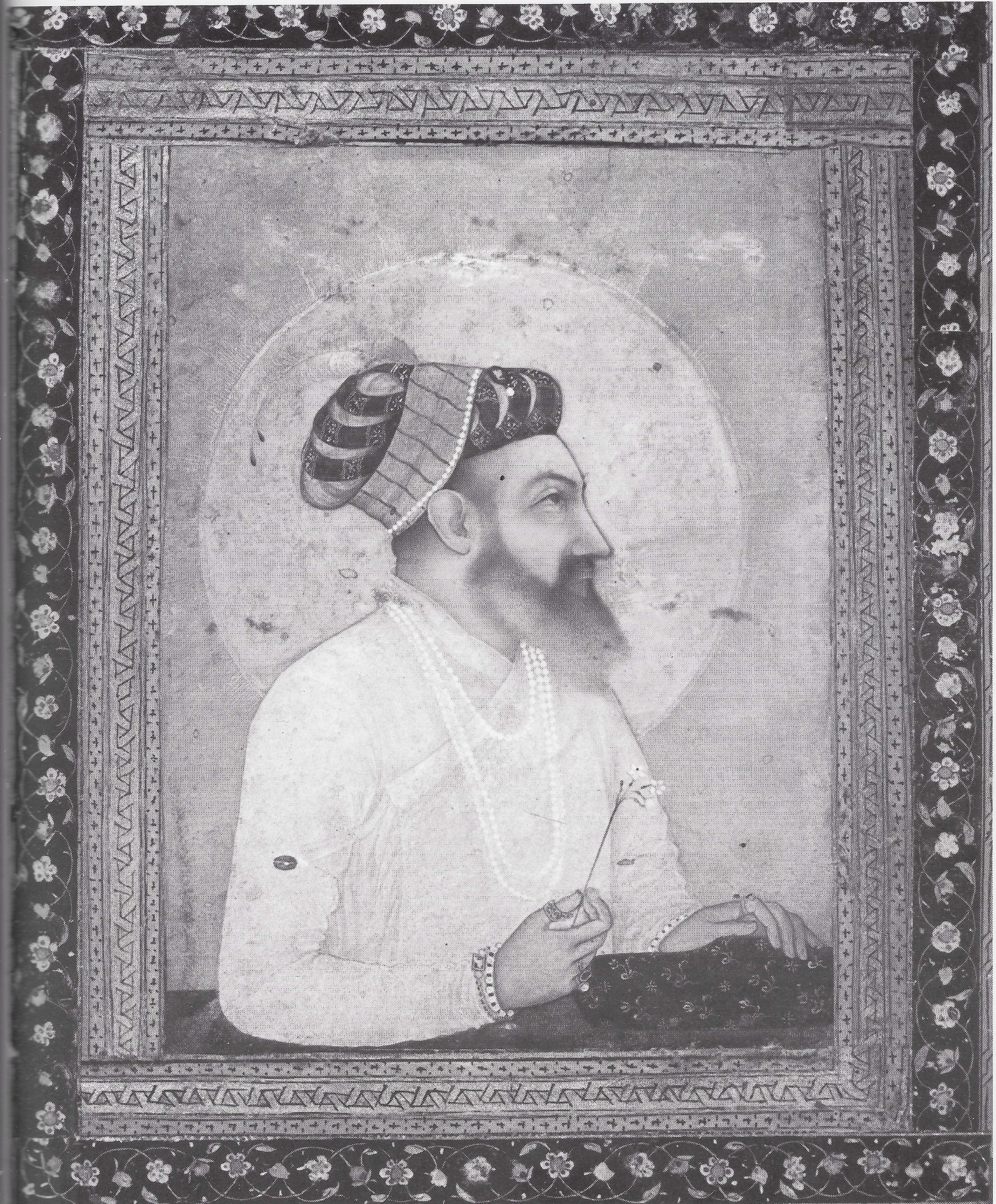 Shah Jahan near the end of his reign