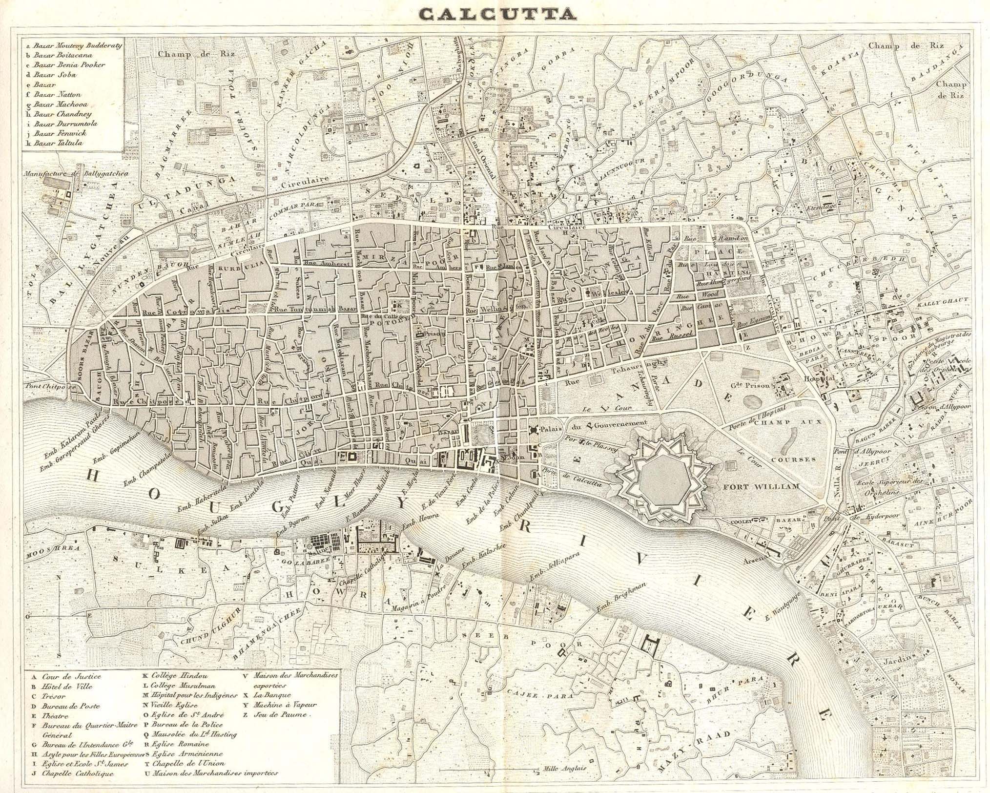 CALCUTTA, 1839
