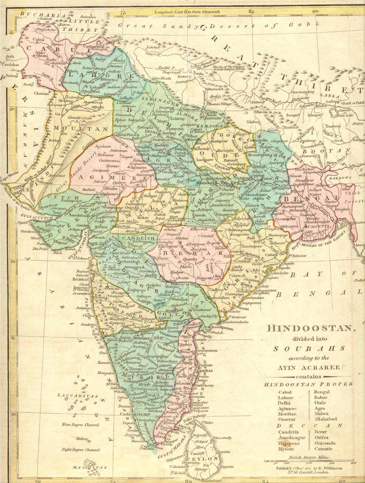 AKBAR'S INDIA (1815)