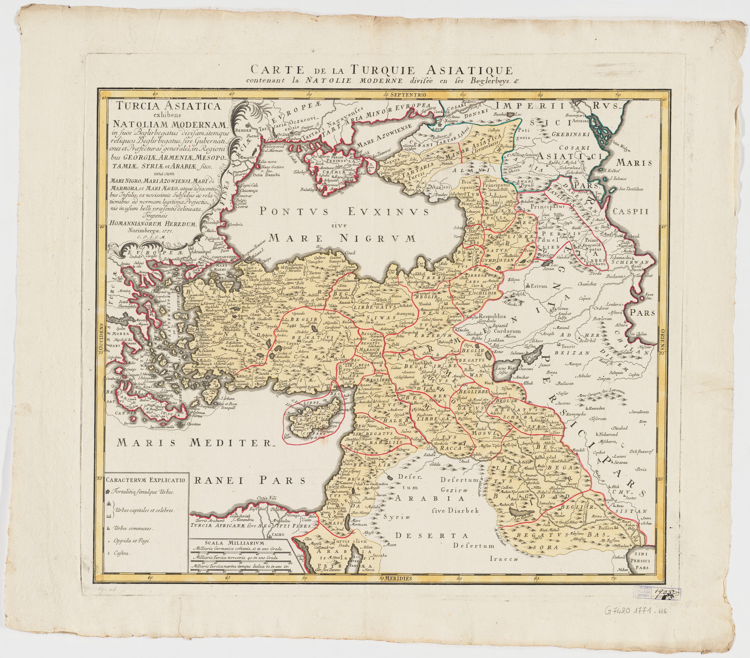 Map of Ottoman Empire in Aisa