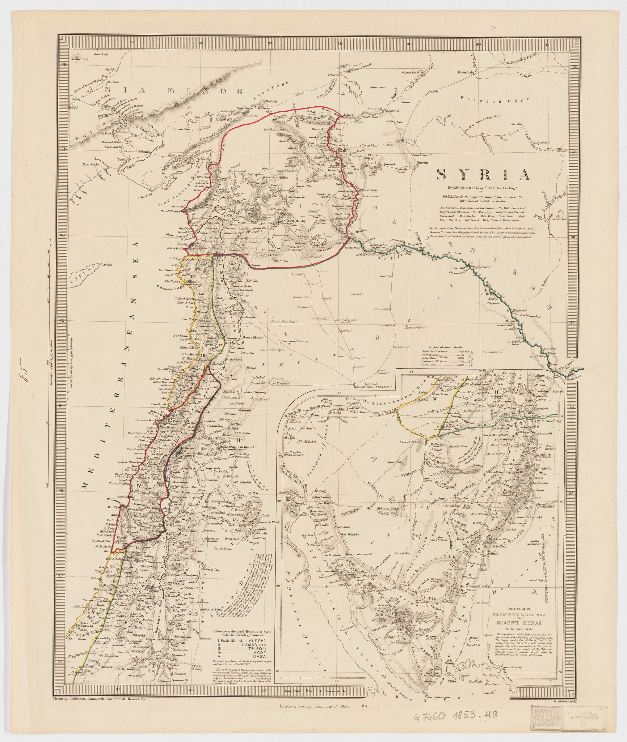Map of Syria