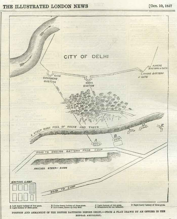 Map of City of Delhi