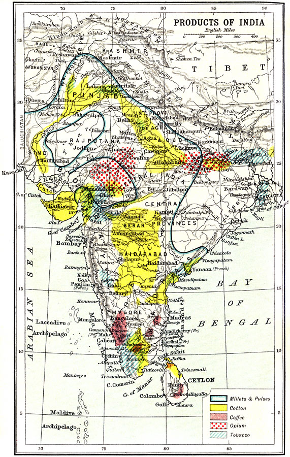 Products of India (I), 1912