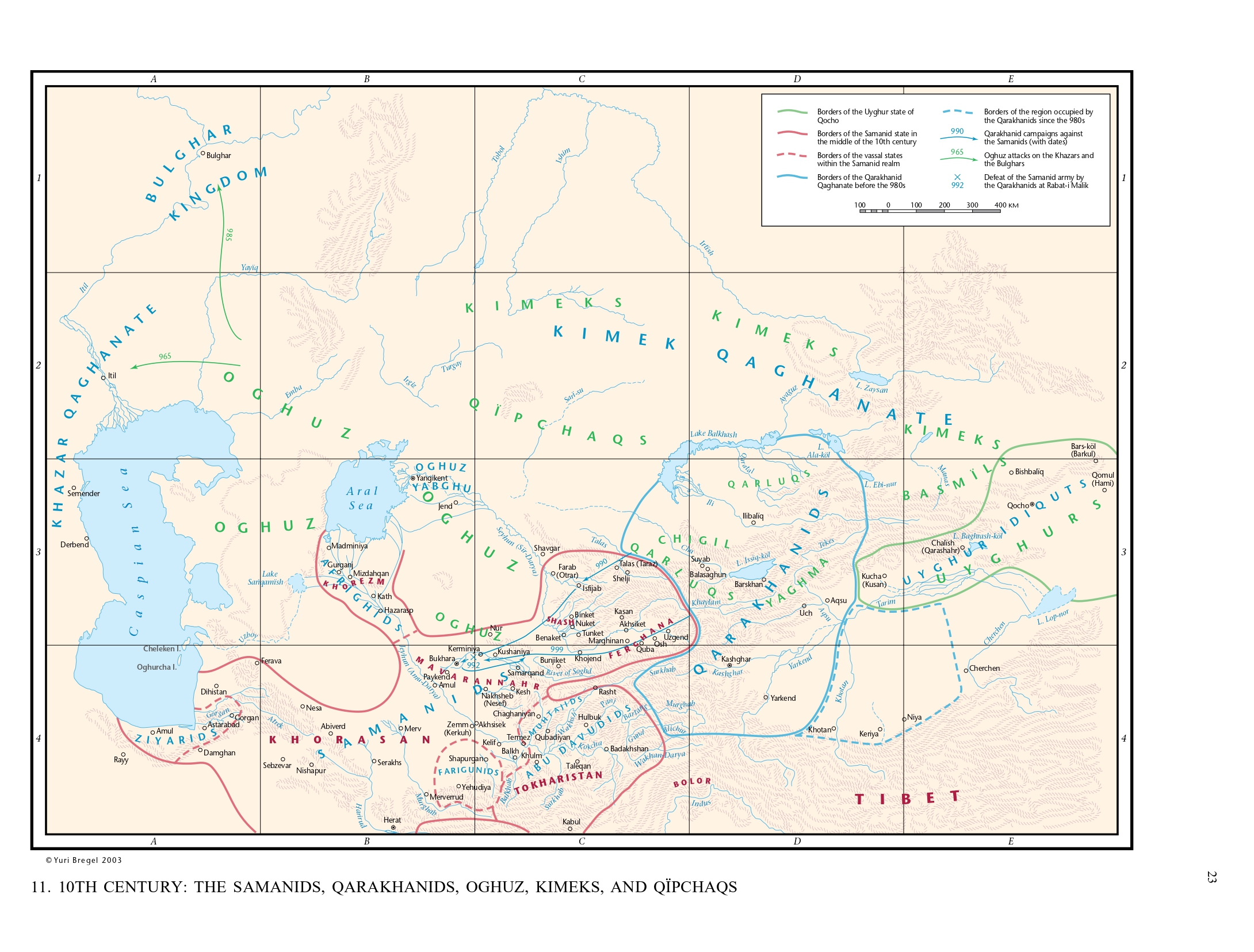 THE SAMANIDS QARAKHANIDS OGHUZ  KIMEKS  AND QÏPCHAQS