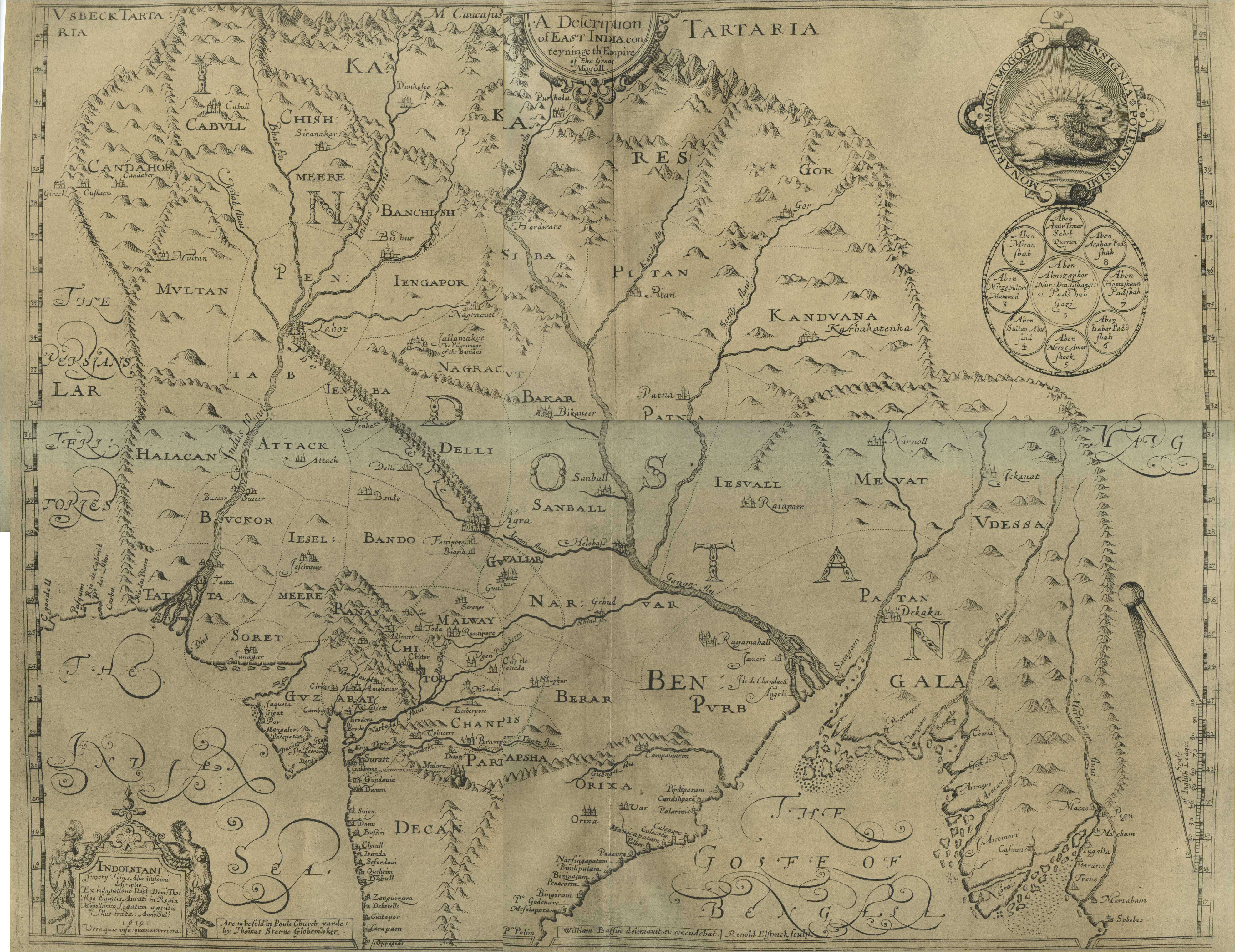 The MUGHAL EMPIRE, 1619