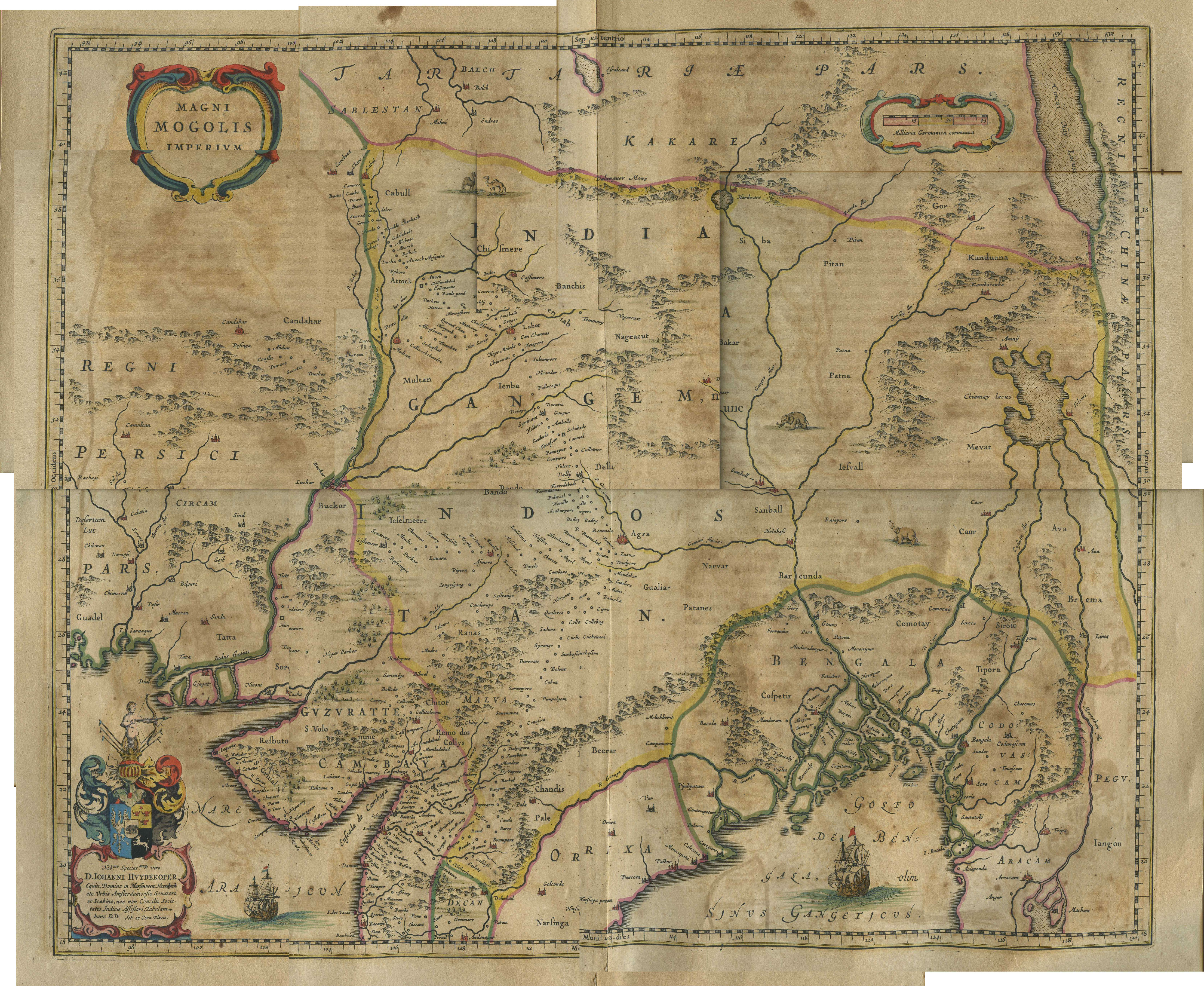 THE MUGHAL EMPIRE, 1638